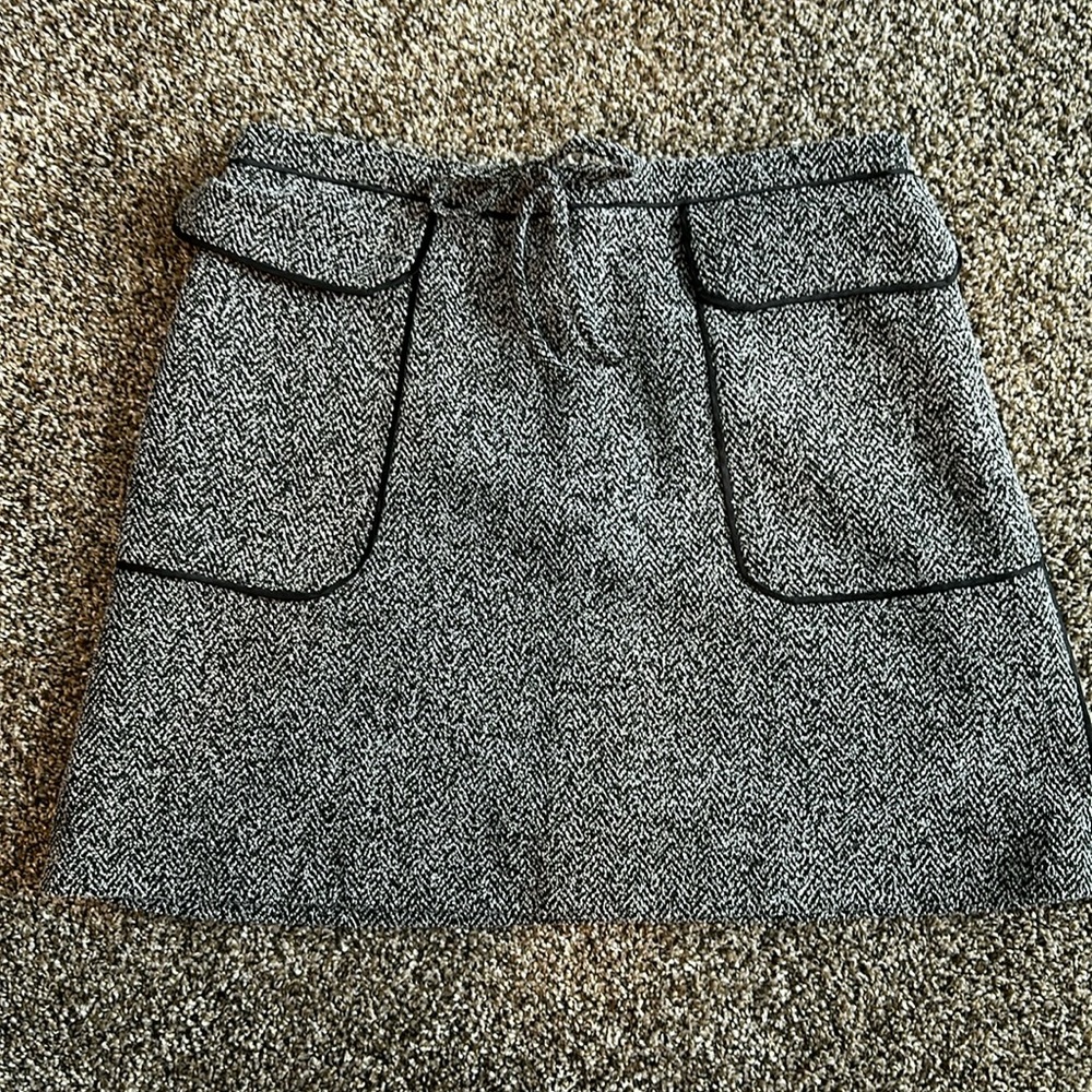 Abercrombie & Fitch Herringbone Skirt